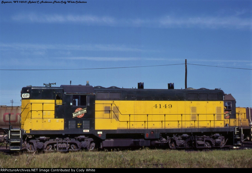 Chicago and Northwestern GP7R 4149